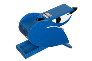 The Bue Jay bird feeders feature a hidden opening covered with a hinge lid for easily dispensing the birdseed..  From Harvest Array