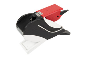 Woodpecker feed Bird Shaped Poly Bird Feeders