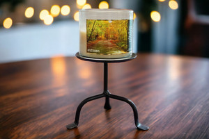 Small Metal Pillar Stand Candle Holders