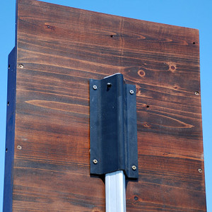 Mounting Adapter for Tri Telescoping Poles for Bat Houses in use