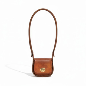 Mini Leather Shoulder Purse handmade by a team of US Veterans.