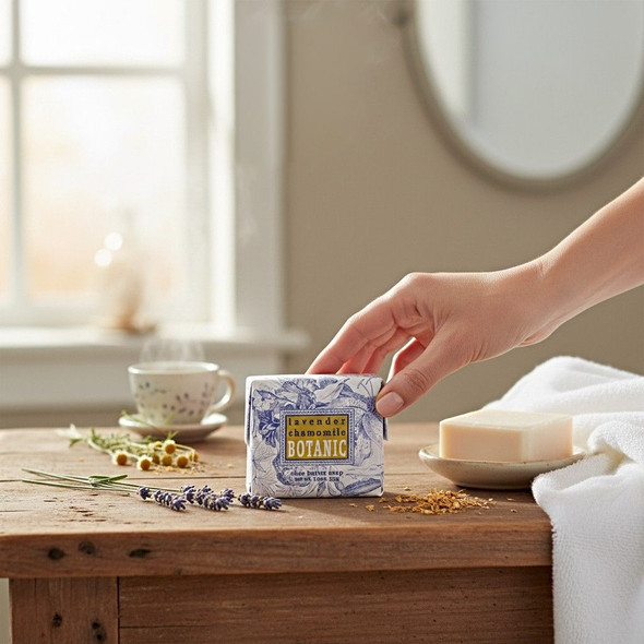 Shop Harvest Array online for Lavender Chamomile 1.9 ounce Shea Butter Soap. Fresh, relaxing scent.