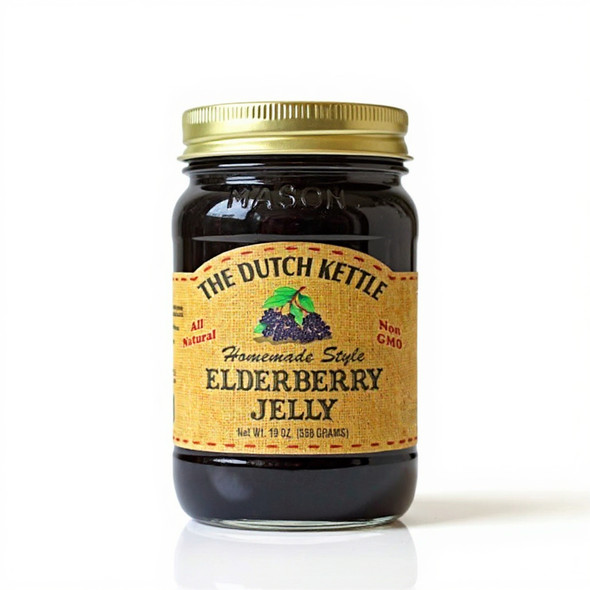 Dutch Kettle Amish Homemade Style Elderberry Jelly