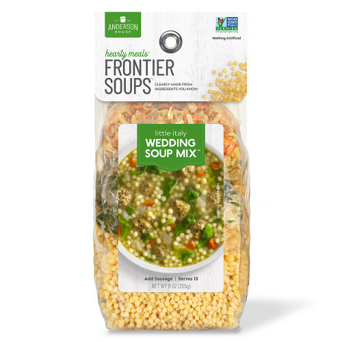 Anderson House Little Italy Wedding Soup Mix available online at harvestarray.com