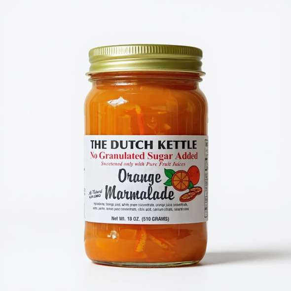 Purchase Dutch Kettle Amish Homemade No Sugar Added Orange Marmalade at Harvest Array. The online General Store.