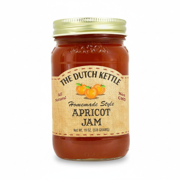 Dutch Kettle Amish Homemade Style Apricot Jam