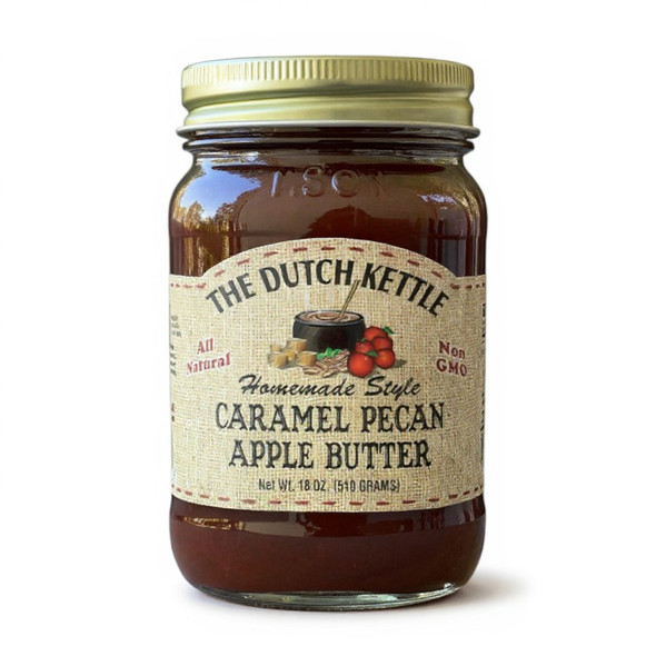 Dutch Kettle Amish Homemade Caramel Pecan Apple Butter