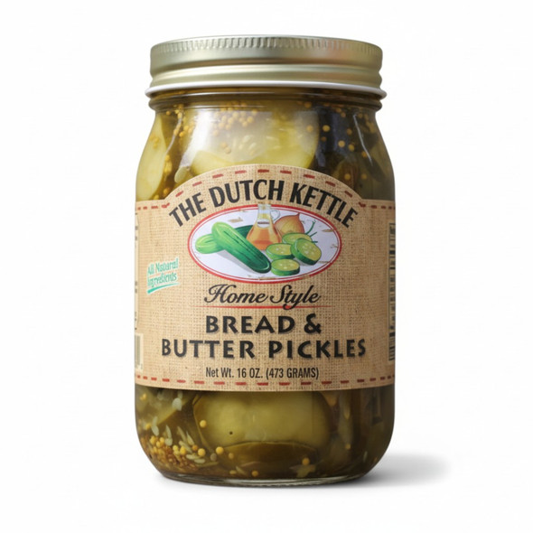 Dutch Kettle Amish Home Style Bread and Butter Pickles