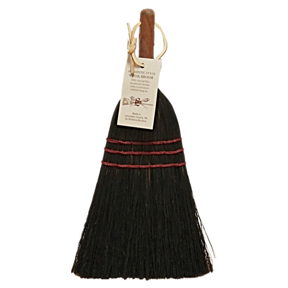 Made in Lancaster County, PA, our Deluxe Amish-Made Whisk Broom is crafted with 100% Natural Broomcorn.