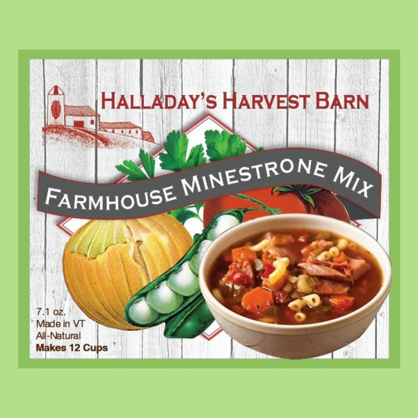 Halladay’s Farmhouse Minestrone Soup Mix—a true taste of Italy. Order today from Harvestarray.com.