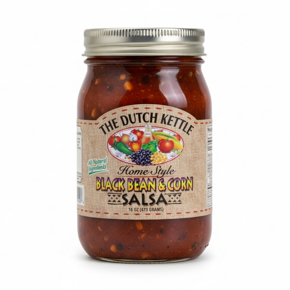 Dutch Kettle Amish Home Style Black Bean & Corn Salsa