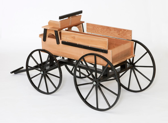 Back view of the Large Hitch Wagon