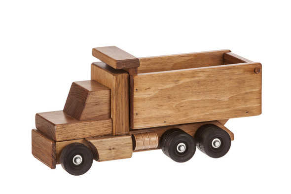 Large Wooden Dump Truck