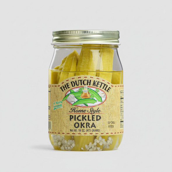 Regular Dutch Kettle Amish Home Style Pickled Okra