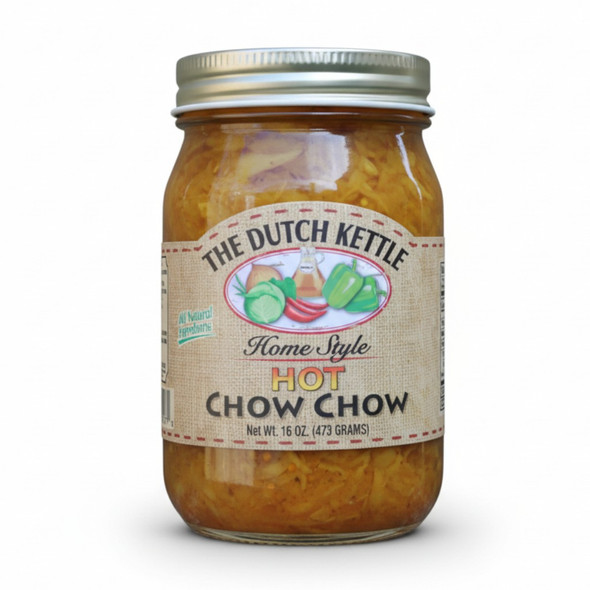 Hot Amish Made  Dutch Kettle Amish Home Style Chow Chow