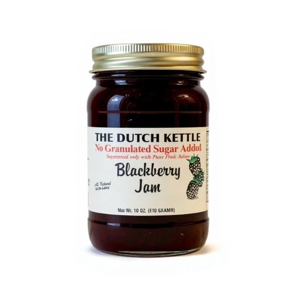 Blackberry Dutch Kettle Amish Homemade No Sugar Added Jams