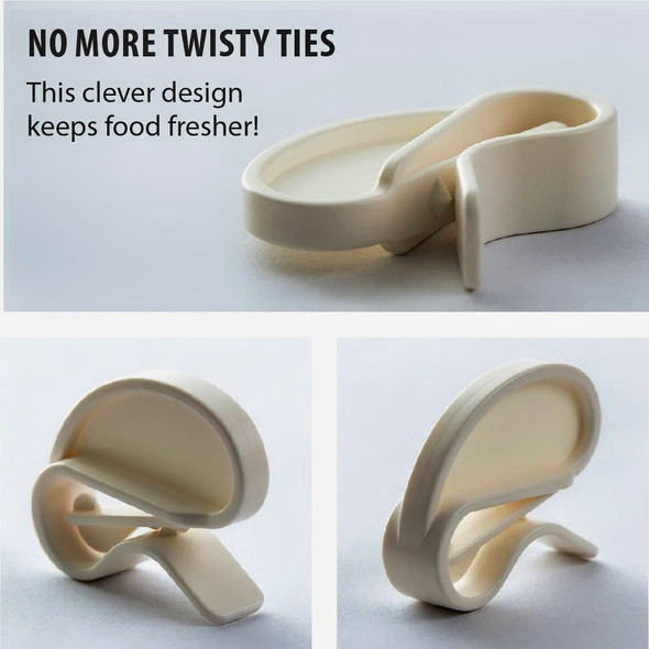 Rada Quick-Grip Clips 3 Pack for all your snack needs