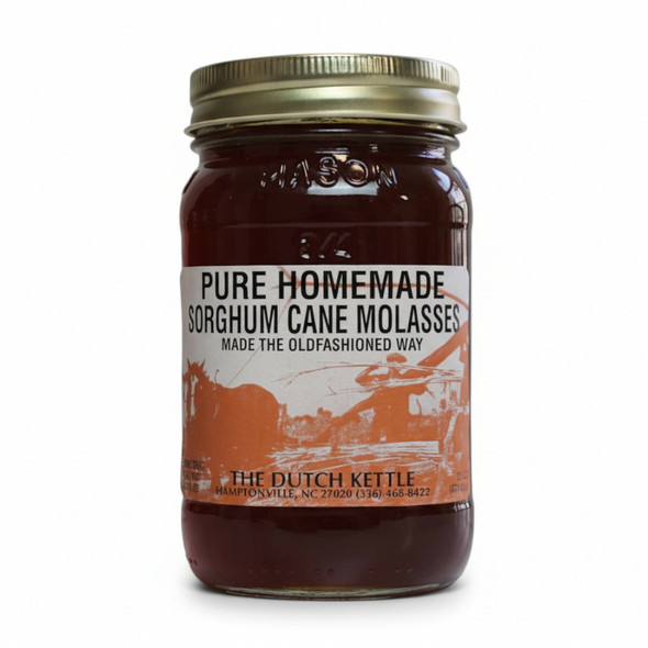 Dutch Kettle Amish Pure Homemade Sorghum Cane Molasses
