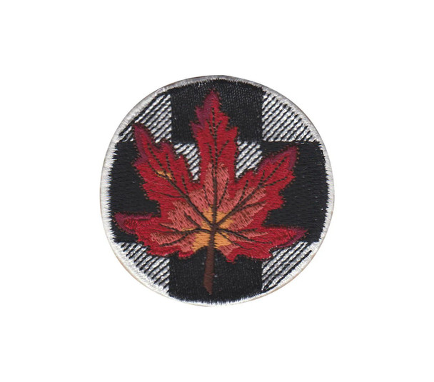 Red Fall Leaf patch for the 16oz. Tervis Tumblers with Lids - Fall Themes