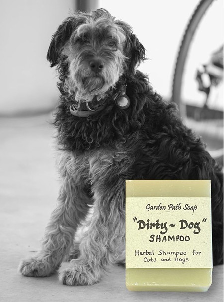 Dirty Dog Shampoo  - Herbal shampoo for Dogs and Cats. Purchase online today at Harvest Array.