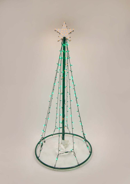 Outdoor LED Lighted Christmas Tree of Miami