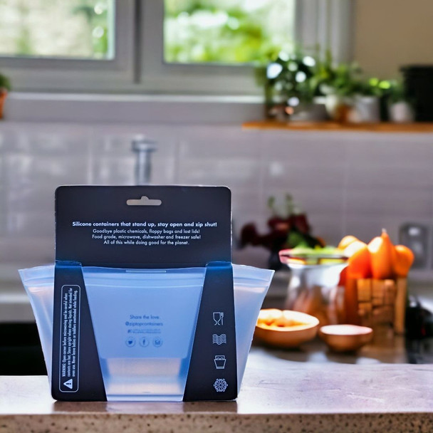 Back of Medium Dish Zip Tops on Harvest Array