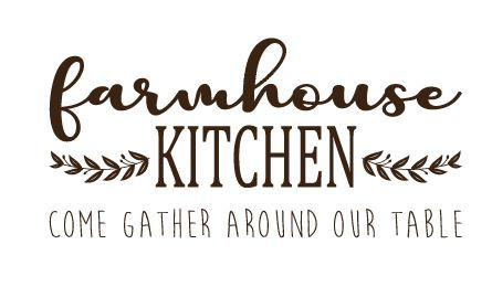 "Farmhouse Kitchen..." Engraving option for Rectangular Farmhouse Style Wooden Serving Tray Cutting Board