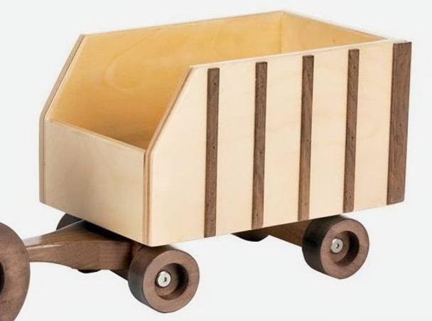 Amish Made Wooden Toy Forage Wagon