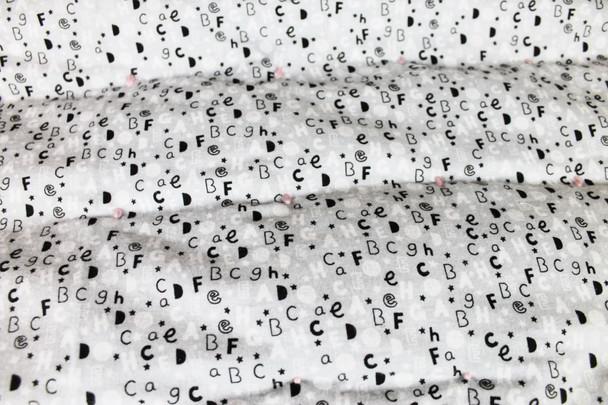 Close up the reverse side of the Amish Baby Blankets