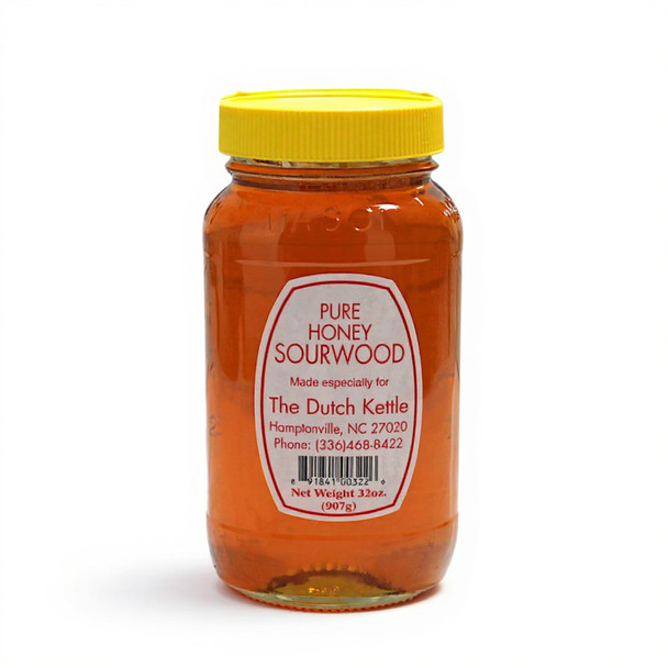 32 ounces of Dutch Kettle Unpasteurized Sourwood Honey