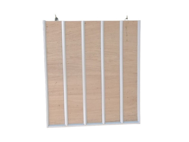 Natural and white trim for the Custom Made Hanging Display for Die Cast Collectable Cars