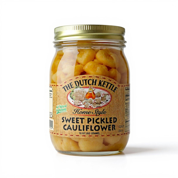 Dutch Kettle Amish Home Style Sweet Pickled Cauliflower