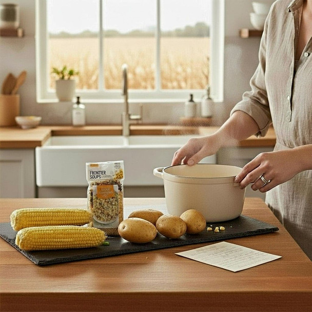 Anderson House Corn Chowder Mix-Creamy Midwestern Favorite, Straight from the Heartland