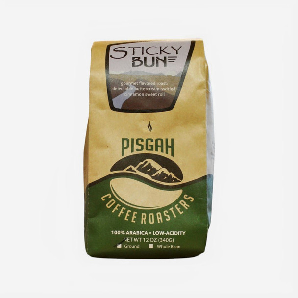 Order a 12 oz. bag of Gourmet, Light roast Sticky Bun Flavored Ground Coffee today, from harvestarray.com.