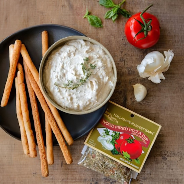 Wood Fired Pizza Dip Mix from Halliday's is now available at Harvest Array, where Tradition is Delivered.