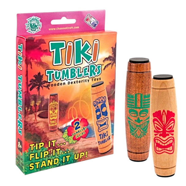 New Tiki Tumblers Gift Box Set for haring with a friend. Order for stocking Stuffers and a special gift for adults and children from harvestarray.com.