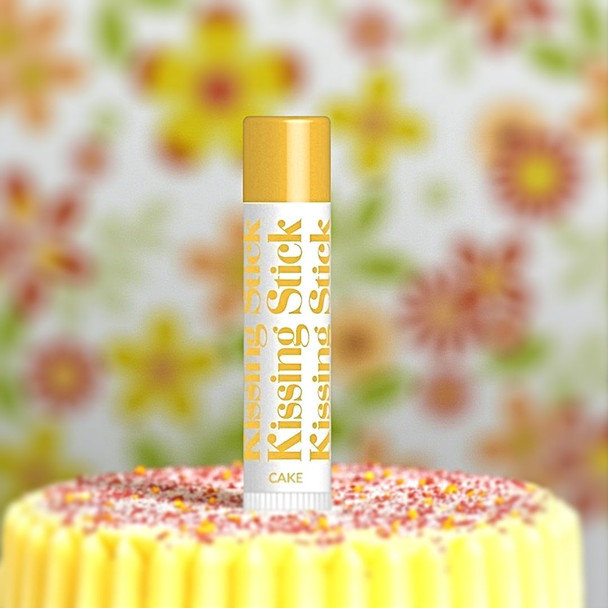 Vintage Kissing Sticks Flavored Lip Balm- Cake.