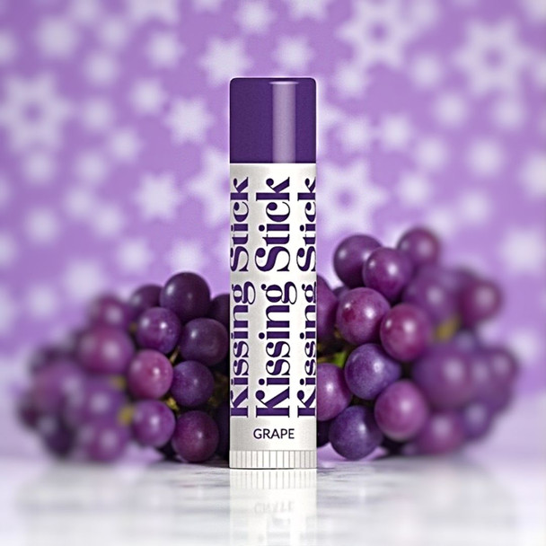 Grape Vintage Kissing Sticks Flavored Lip Balm.
