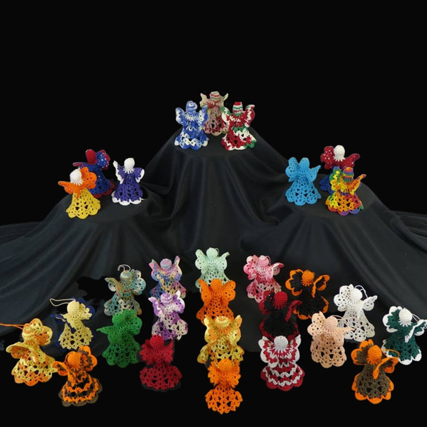 Handmade Solar Angel Lights