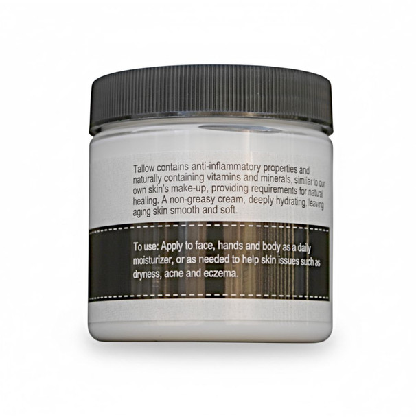 Uses of Garden Path Soaps Tallow Face and Body Cream. Made in the USA