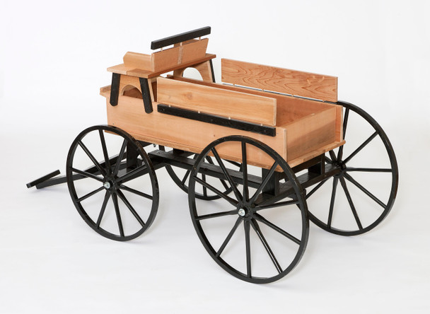 Back view of the Large Hitch Wagon