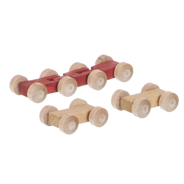 Mini Wooden Roller Cars for Harvest Array