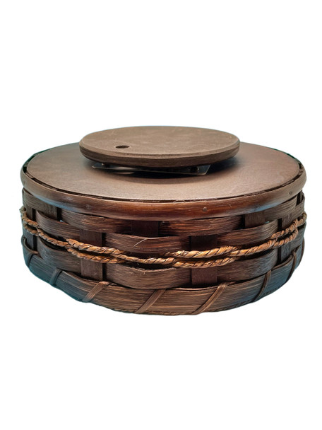 Bottom of Basket Showing Lazy Susan