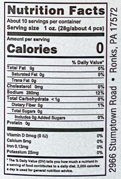 Annie's Kitchen Dilly Beans Nutrition Facts for Harvest Array