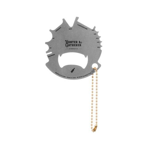 The back of the Grrilla Grill Scraper