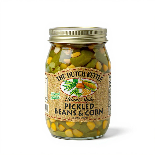 Dutch Kettle Amish Home Style Pickled Beans and Corn