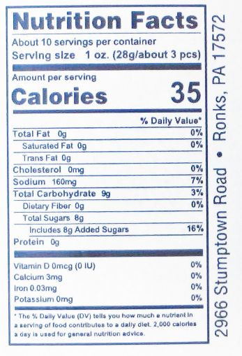 Annie's Kitchen Watermelon Rind Nutritional Facts from Harvest Array