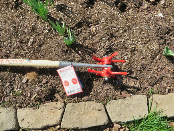 The original spintiller is great for getting the flower beds ready for Spring.
