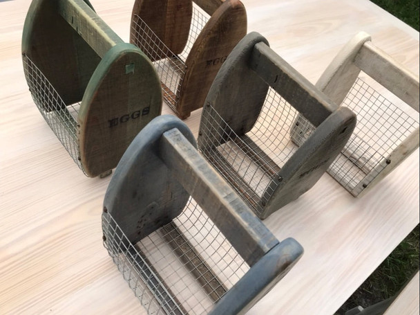 Reclaimed Wood Egg Baskets