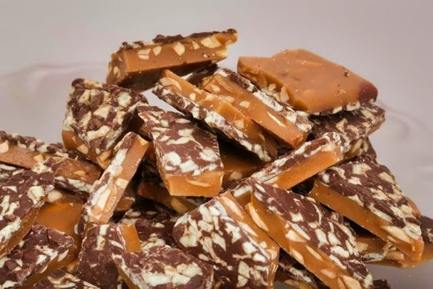 Crème de Menthe Toffee